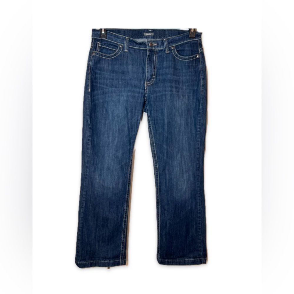 Cabela’s Women’s Size 14R Blue Straight Leg Jeans Stretch Classic Casual
